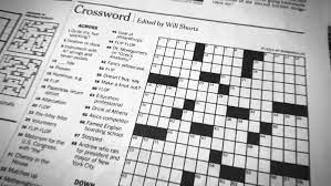 New York Times crossword